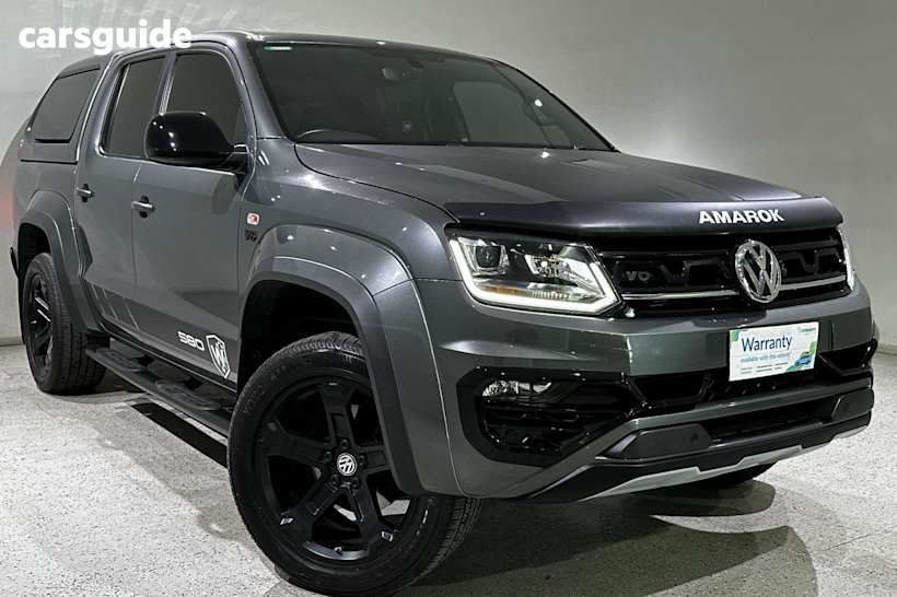 Grey 2021 Volkswagen Amarok Ute Tray TDI580 W580S 4X4