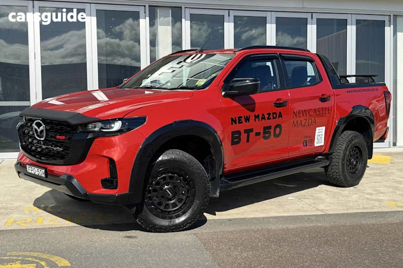 Red 2025 Mazda BT-50 Dual Cab Pick-up Sp (4X4)