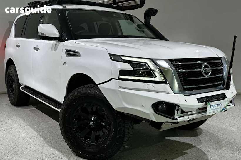 White 2020 Nissan Patrol SUV TI 4X4