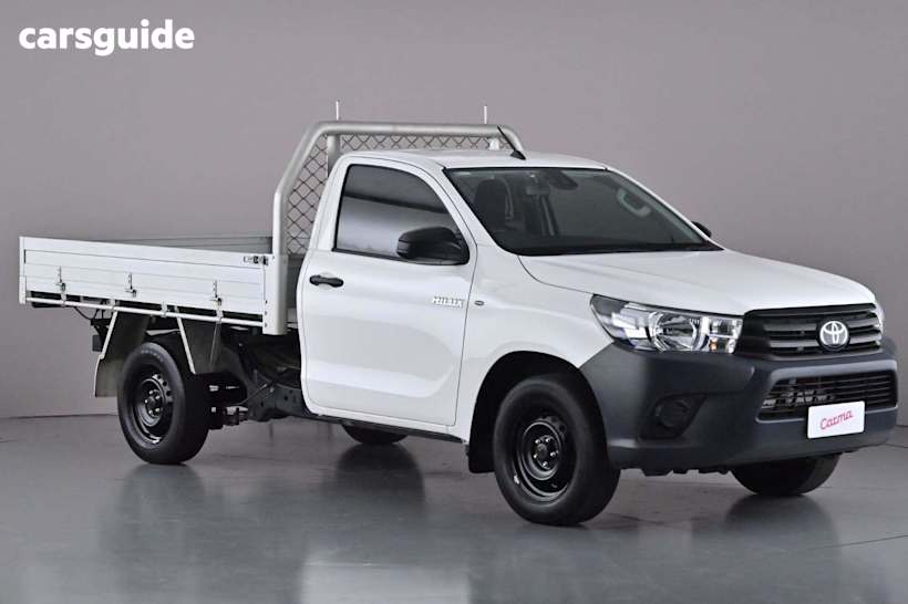 White 2021 Toyota Hilux Cab Chassis Workmate (4X2)