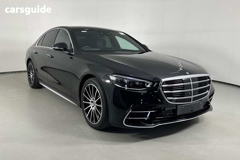 Black 2021 Mercedes-Benz S450 Saloon 4Matic (Hybrid)