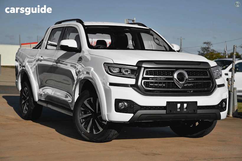 White 2025 GWM Cannon Ute Tray PREMIUM 4X4