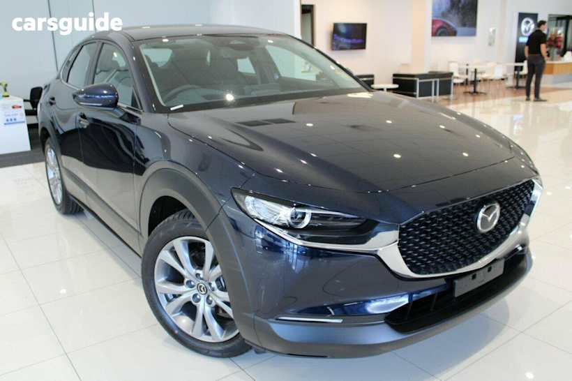 Blue 2025 Mazda CX-30 SUV G20 EVOLVE F