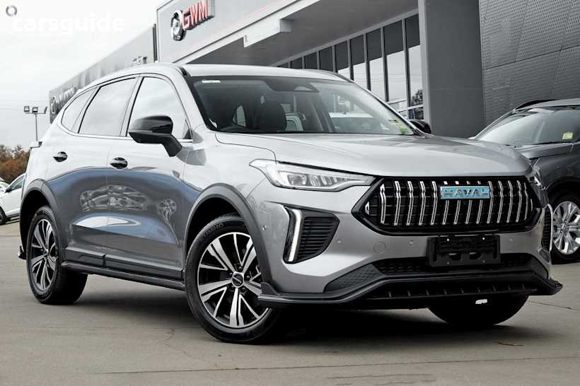 Grey 2024 GWM Haval Jolion SUV ULTRA HYBRID F