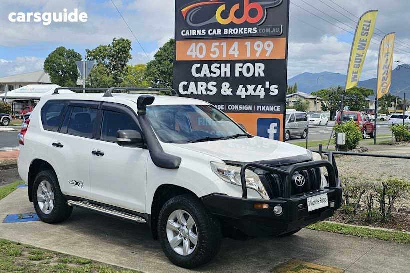 White 2014 Toyota Landcruiser Prado Wagon Gx (4X4)