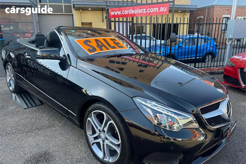 Black 2013 Mercedes-Benz E400 Cabriolet