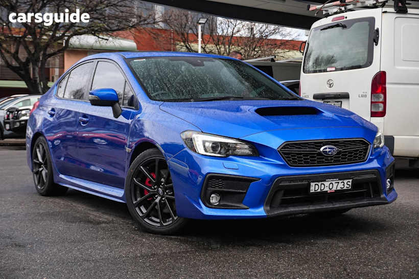 Blue 2019 Subaru WRX Sedan PREMIUM 4WD