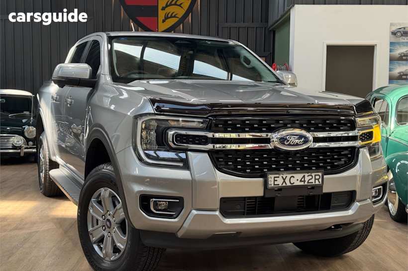 Silver 2022 Ford Ranger Ute Tray XLT 4X4