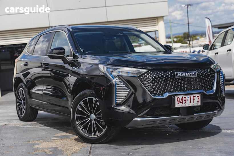 Black 2022 GWM Jolion SUV ULTRA HYBRID F