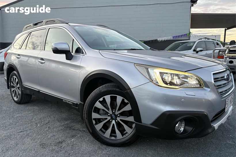 Silver 2015 Subaru Outback Wagon 2.5I Premium