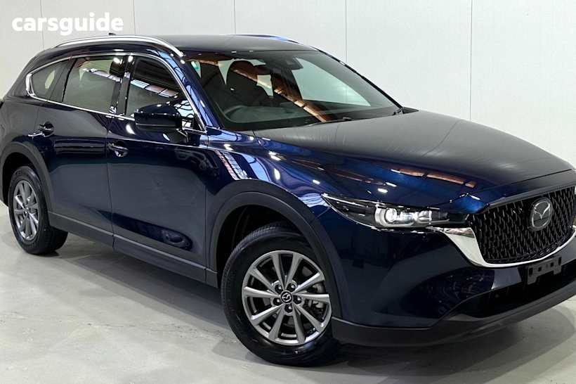 Blue 2023 Mazda CX-8 SUV G25 SPORT F