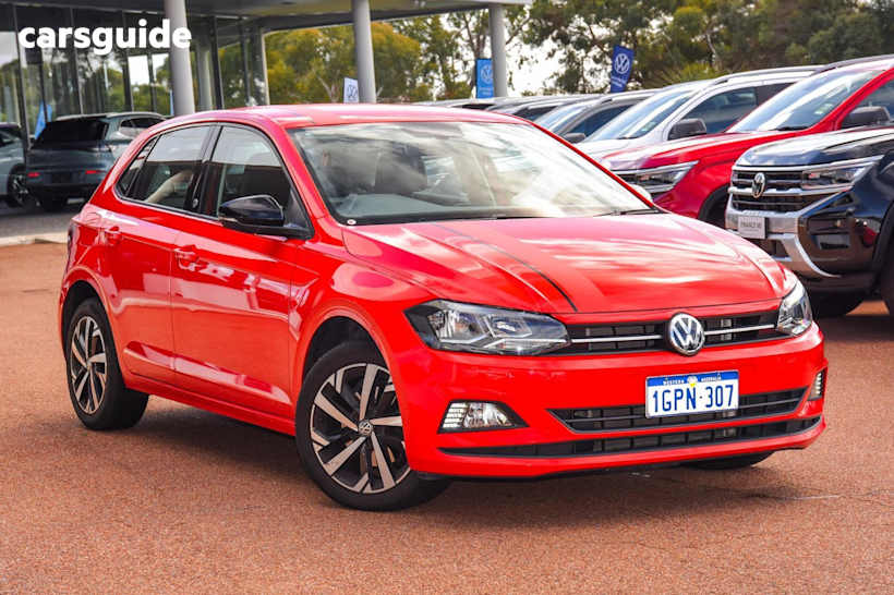 Red 2018 Volkswagen Polo Hatch BEATS F