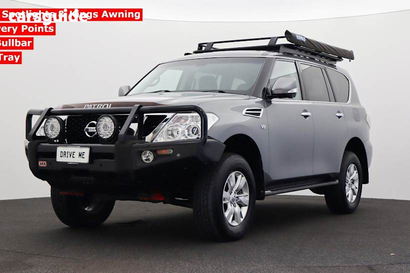 Grey 2016 Nissan Patrol SUV TI 4X4