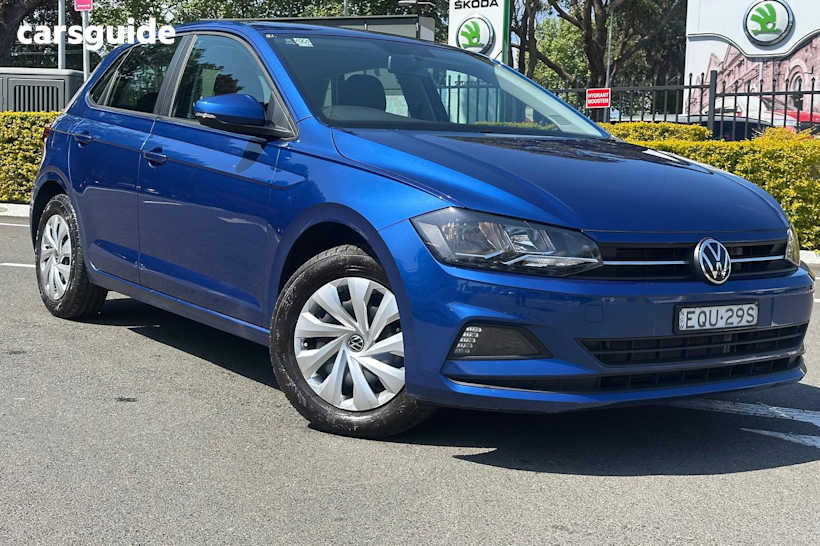 Blue 2021 Volkswagen Polo Hatch 70TSI TRENDLINE F