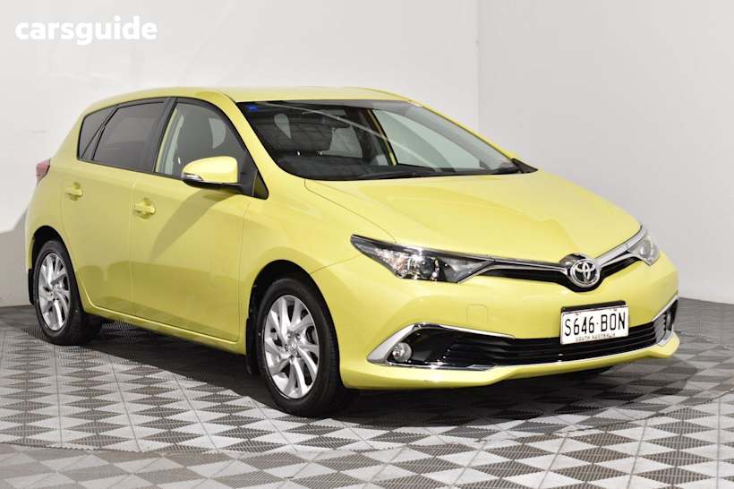 Yellow 2016 Toyota Corolla Hatch ASCENT SPORT F