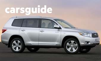 Black 2008 Toyota Kluger Wagon Grande (4X4)