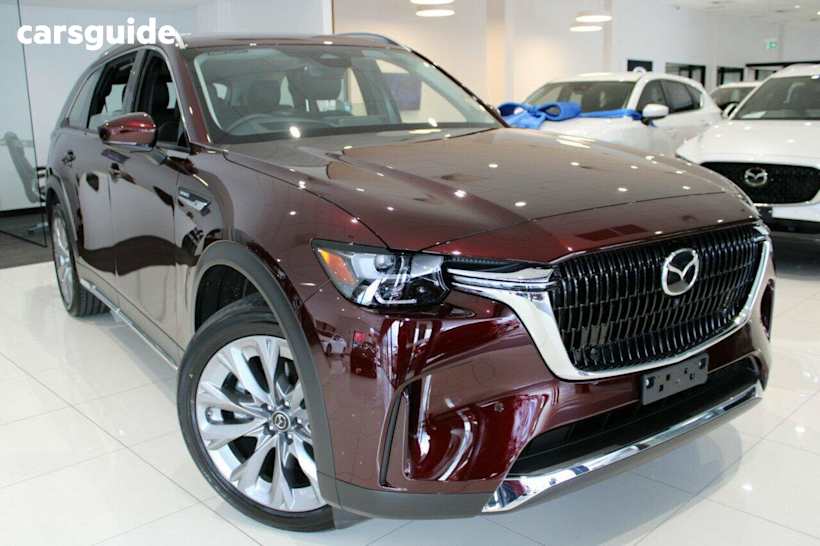 Red 2024 Mazda CX-90 Wagon G50E Touring Mhev