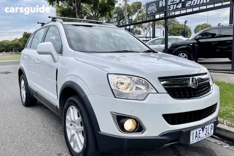 White 2013 Holden Captiva Wagon 5 Lt (Fwd)
