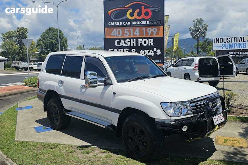 White 2007 Toyota Landcruiser Wagon Gxl (4X4)