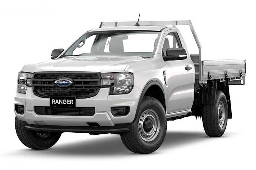 Silver 2025 Ford Ranger Cab Chassis Xl 2.0 (4X4)