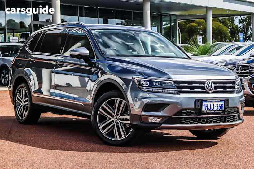 Grey 2021 Volkswagen Tiguan SUV 140TDI HIGHLINE ALLSPACE 4WD