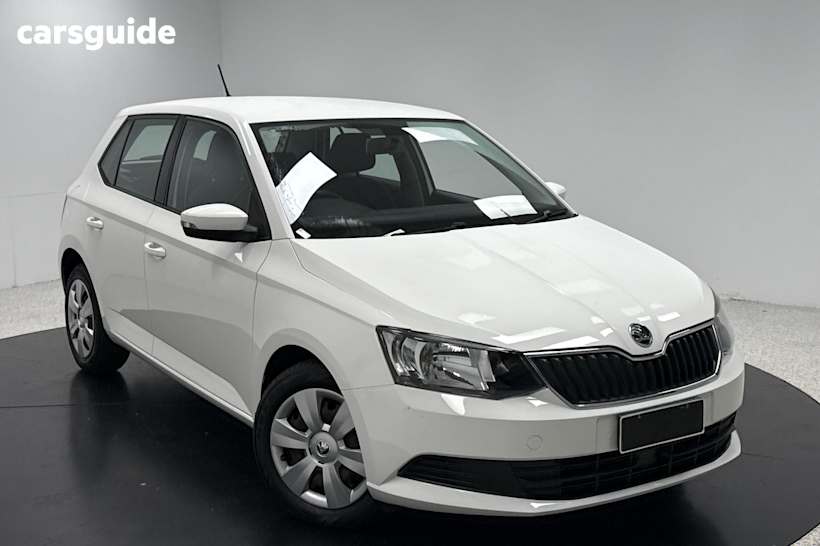 White 2018 Skoda Fabia Hatch 81TSI F