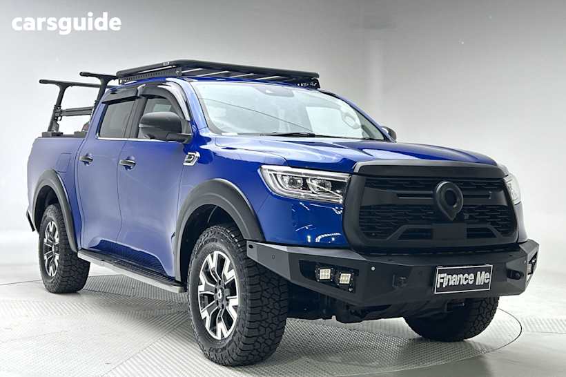 Blue 2022 GWM UTE Ute Tray CANNON CC 4X4