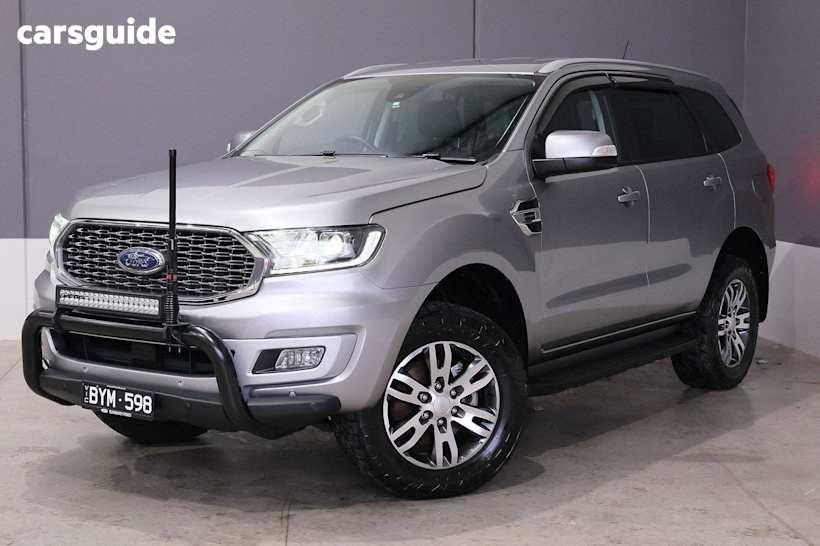Silver 2022 Ford Everest Wagon Trend (Rwd)