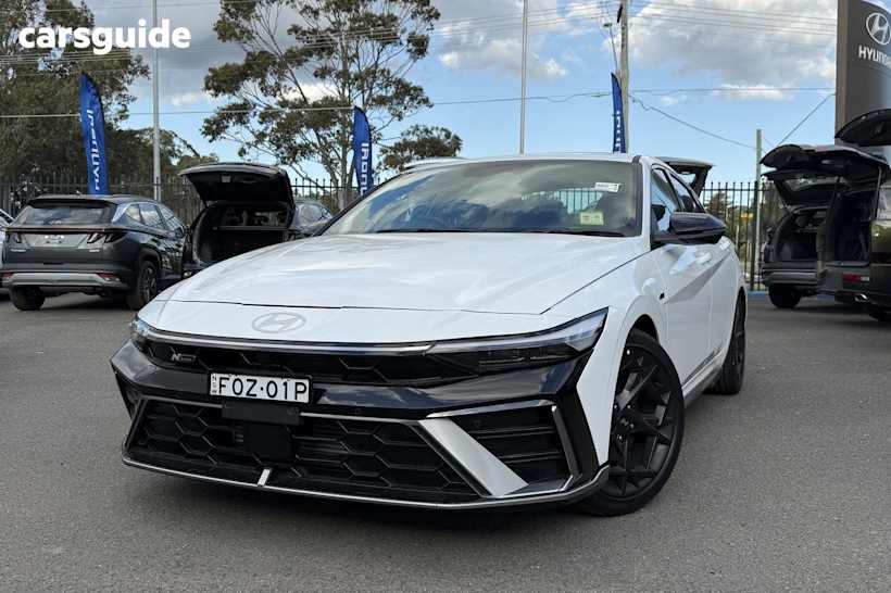 White 2024 Hyundai I30 Sedan N LINE PREMIUM F