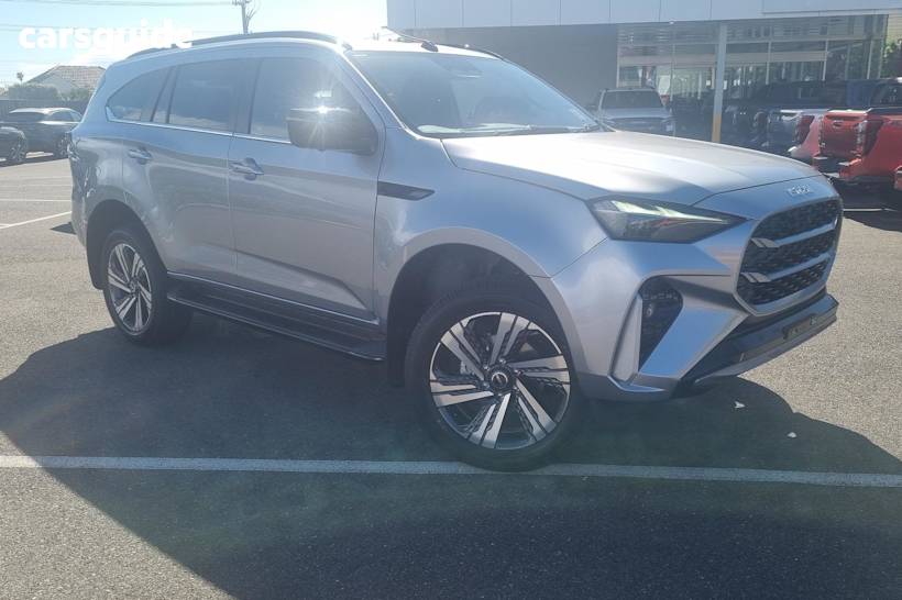 Silver 2025 Isuzu MU-X SUV LS-T 4X4