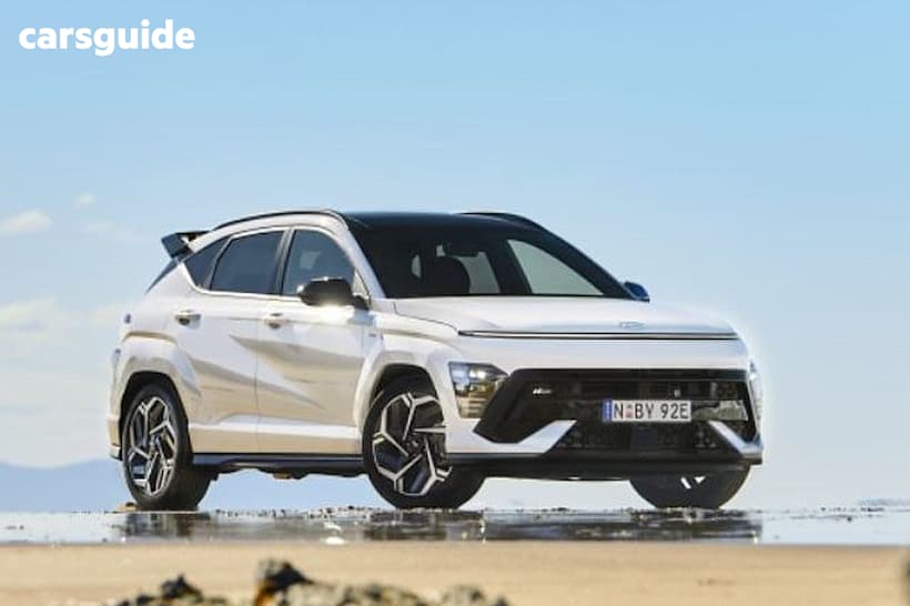 White 2024 Hyundai Kona Wagon Premium