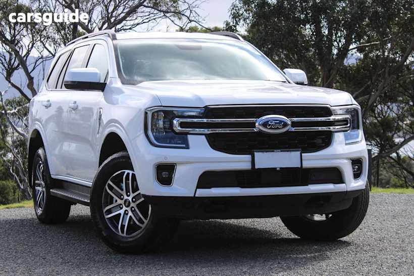 White 2024 Ford Everest SUV TREND 4X4