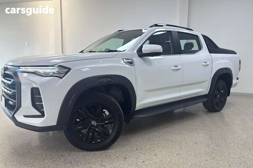 White 2024 LDV T60 Ute Tray MAX LUXE 4X4
