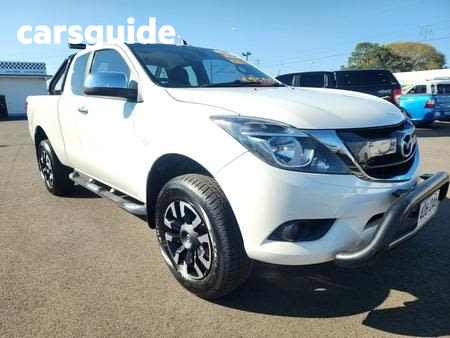 White 2017 Mazda BT-50 Ute Tray XTR 4X4