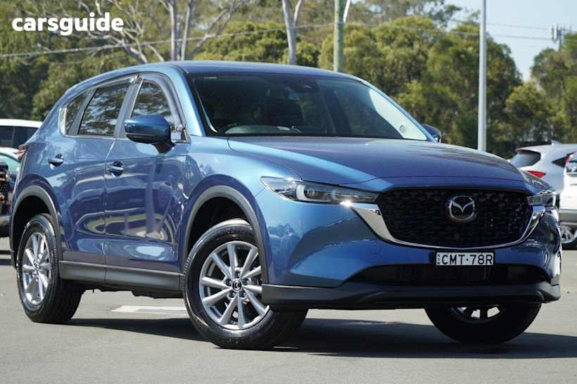 Blue 2022 Mazda CX-5 SUV MAXX SPORT F