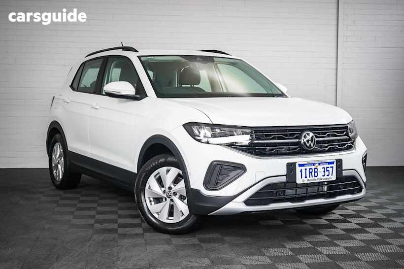 White 2024 Volkswagen T-Cross Wagon 85Tfi Life