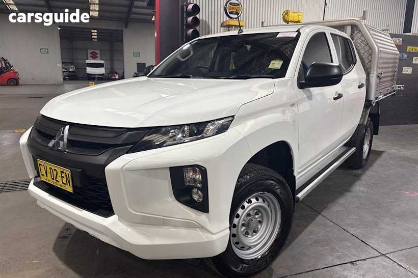 White 2019 Mitsubishi Triton Double Cab Pick Up Glx Adas