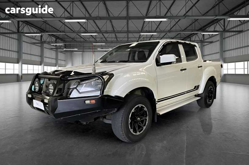 White 2018 Isuzu D-MAX Crew Cab Utility Sx Hi-Ride (4X2)