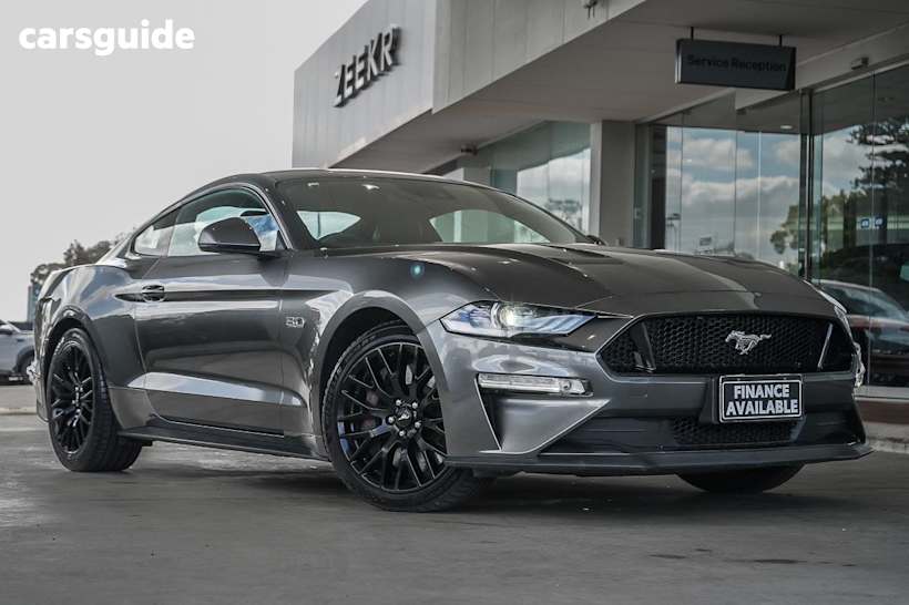 Grey 2018 Ford Mustang Coupe Fastback Gt 5.0 V8