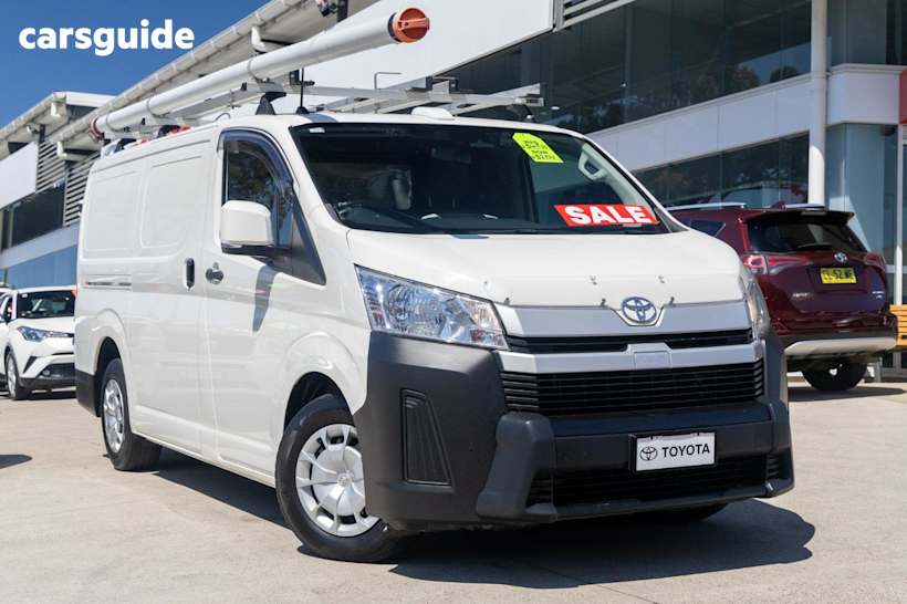 White 2023 Toyota HiAce Commercial R