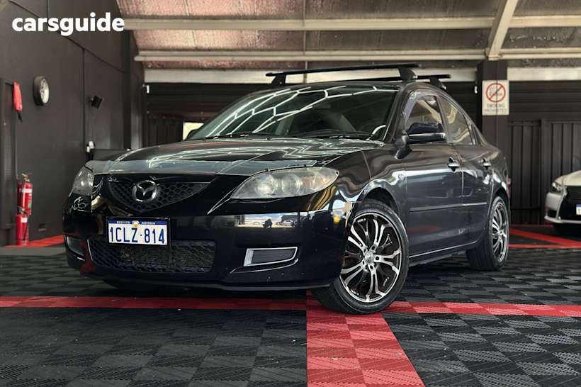 Black 2007 Mazda Mazda3 Sedan NEO F