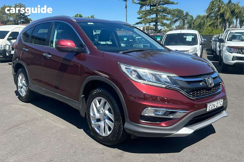 Red 2015 Honda CR-V SUV VTI-S 4X4