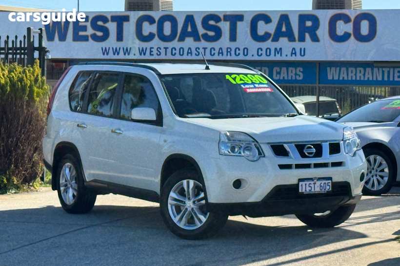 White 2012 Nissan X-Trail Wagon St (Fwd)