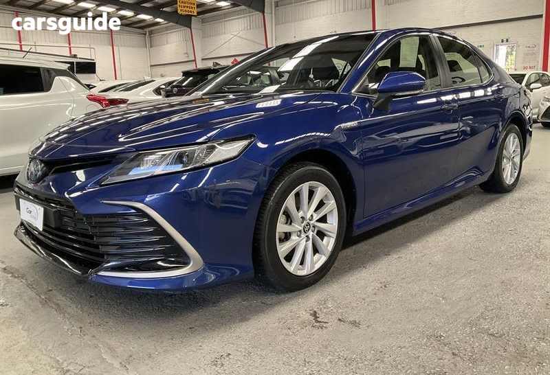 Blue 2023 Toyota Camry Sedan Ascent