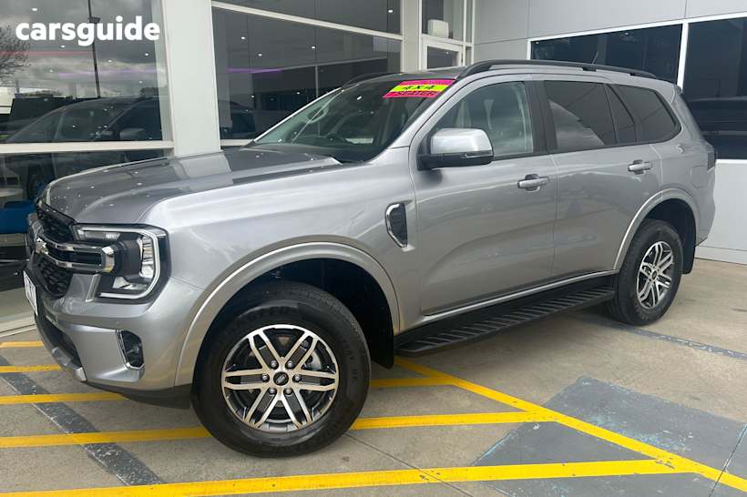 Silver 2025 Ford Everest SUV TREND 4X4