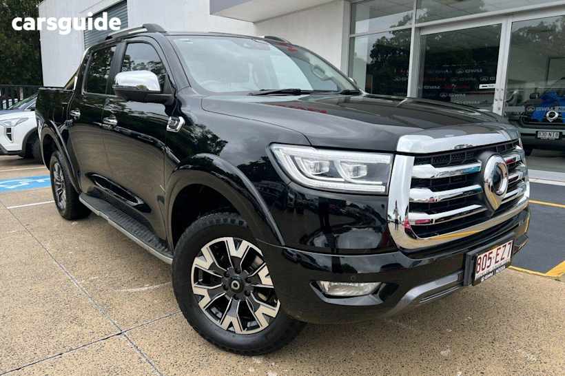 Black 2022 GWM UTE Dual Cab Utility Cannon-X (4X4)