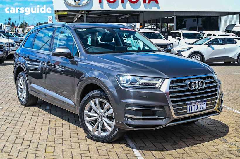 Grey 2019 Audi Q7 SUV TDI 4WD
