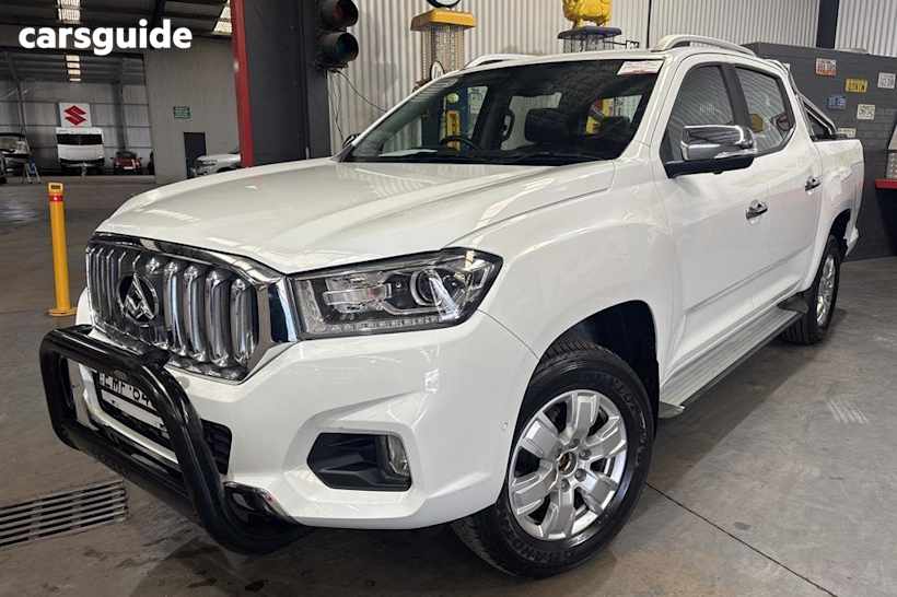White 2020 LDV T60 Double Cab Utility Luxe (4X4)