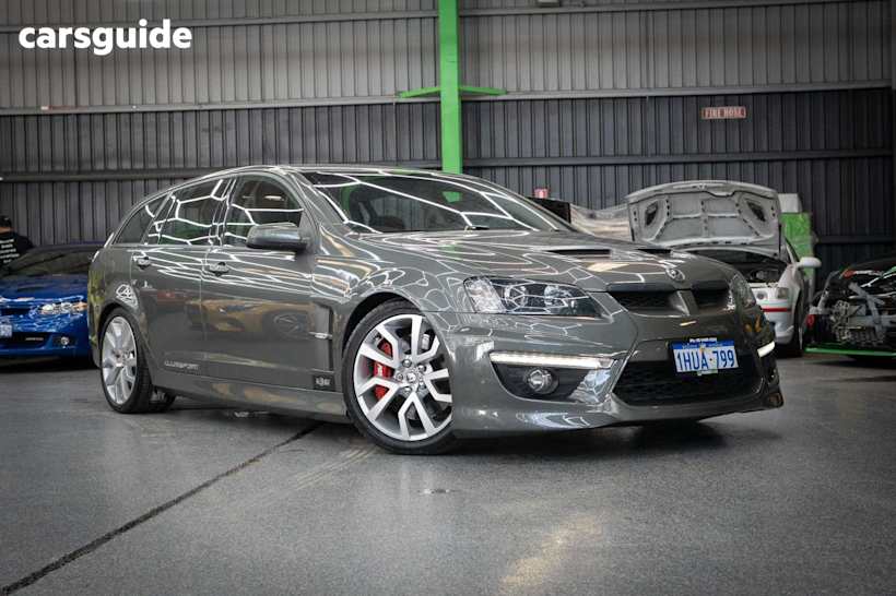 Grey 2011 HSV Clubsport SUV R8 TOURER R