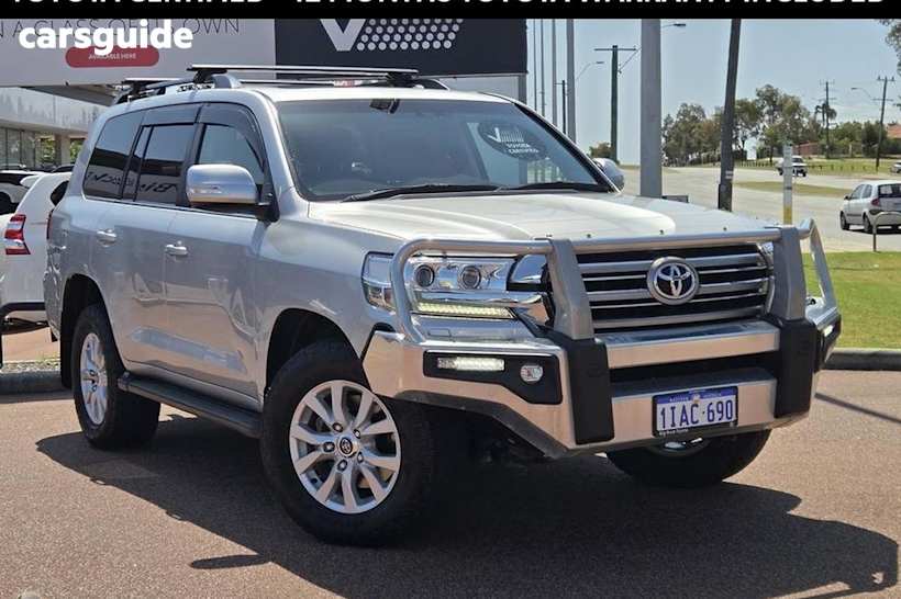 Silver 2017 Toyota Landcruiser Wagon Vx (4X4)
